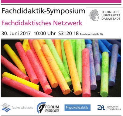 Titelseite des Programmhefts zum Fachdidaktik-Symposium, Bild: icon0.com, www.pexels.com.